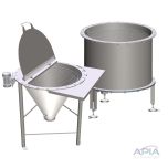 Poste Vide-sacs ergonomique