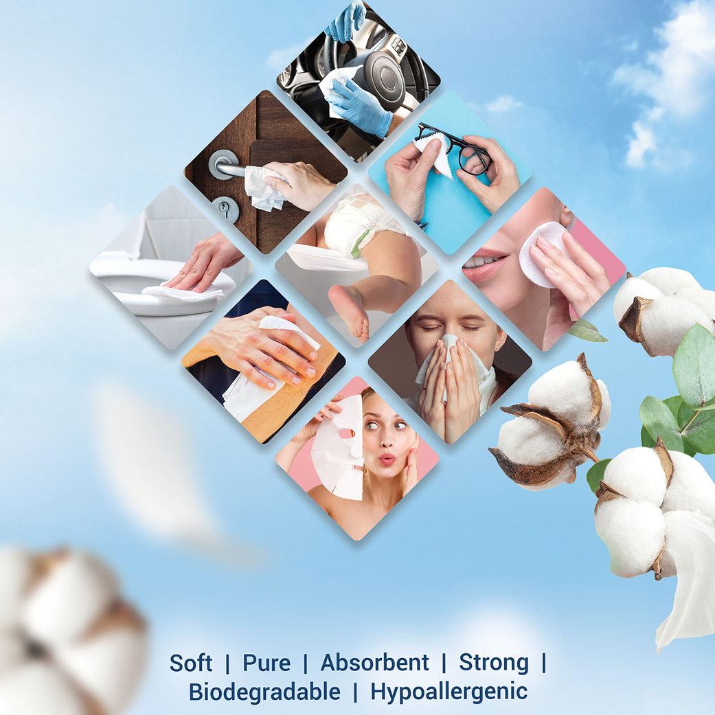 Cotton Tissues/Wipes