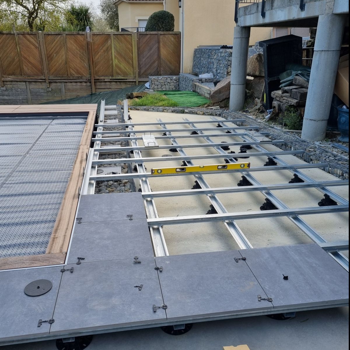 TERRASSE EN KIT - AUTOCONSTRUCTION