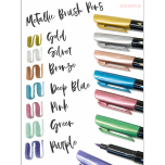 Metallic Brush Pen