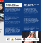 SEC Whistleblowers Attorneys Brochure