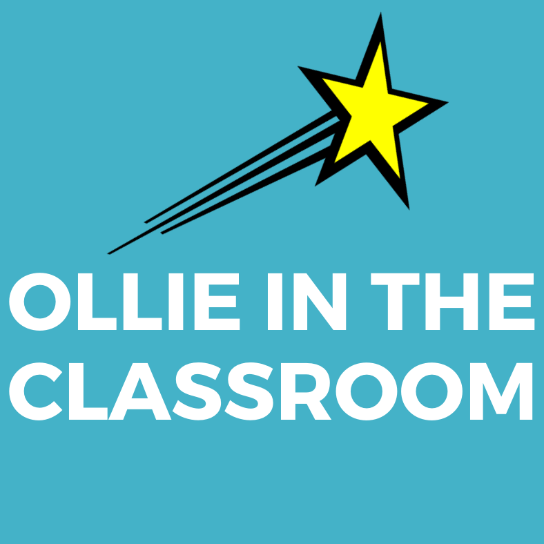 Ollie in the classroom