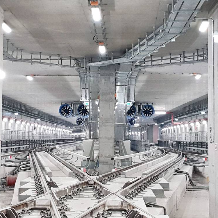 Complete and Bespoke Ventilation Systems for Metro and Railway Tunnels