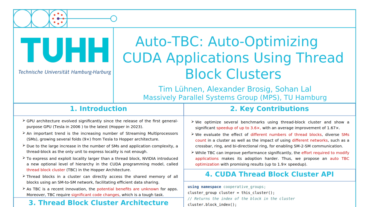 Auto-TBC: Auto-Optimizing CUDA Applications Using Thread Block Clusters