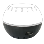 Shelly Fuente de alimentación USB para H&T, Negro/Blanco