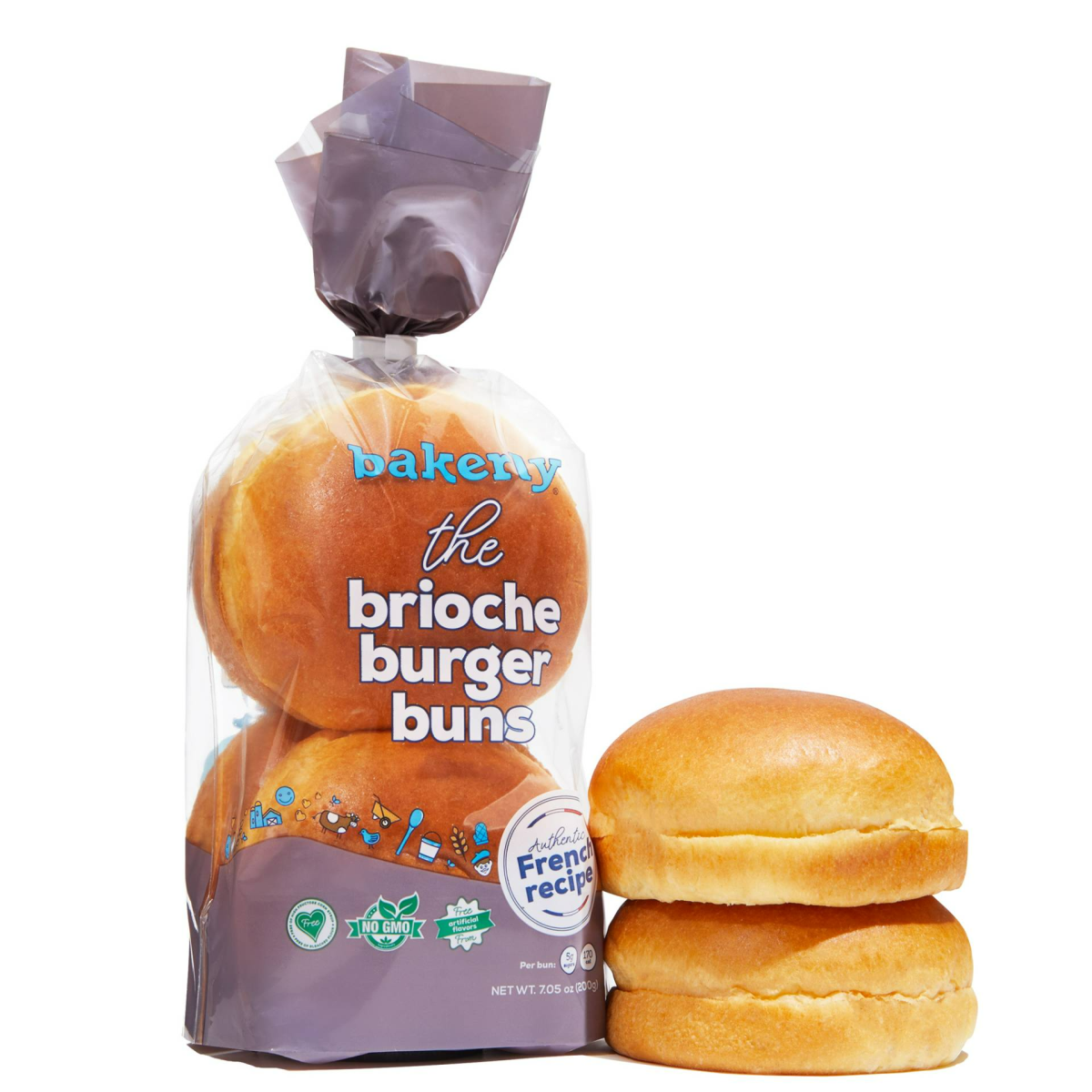the brioche burger buns