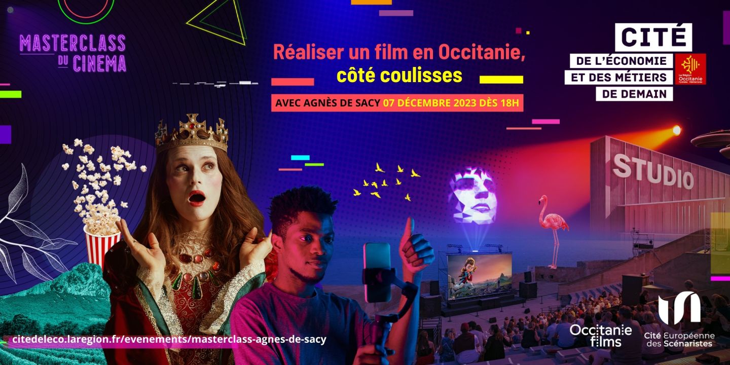 Master Class Agnès de Sacy "Réaliser un film en Occitanie, côté coulisses"