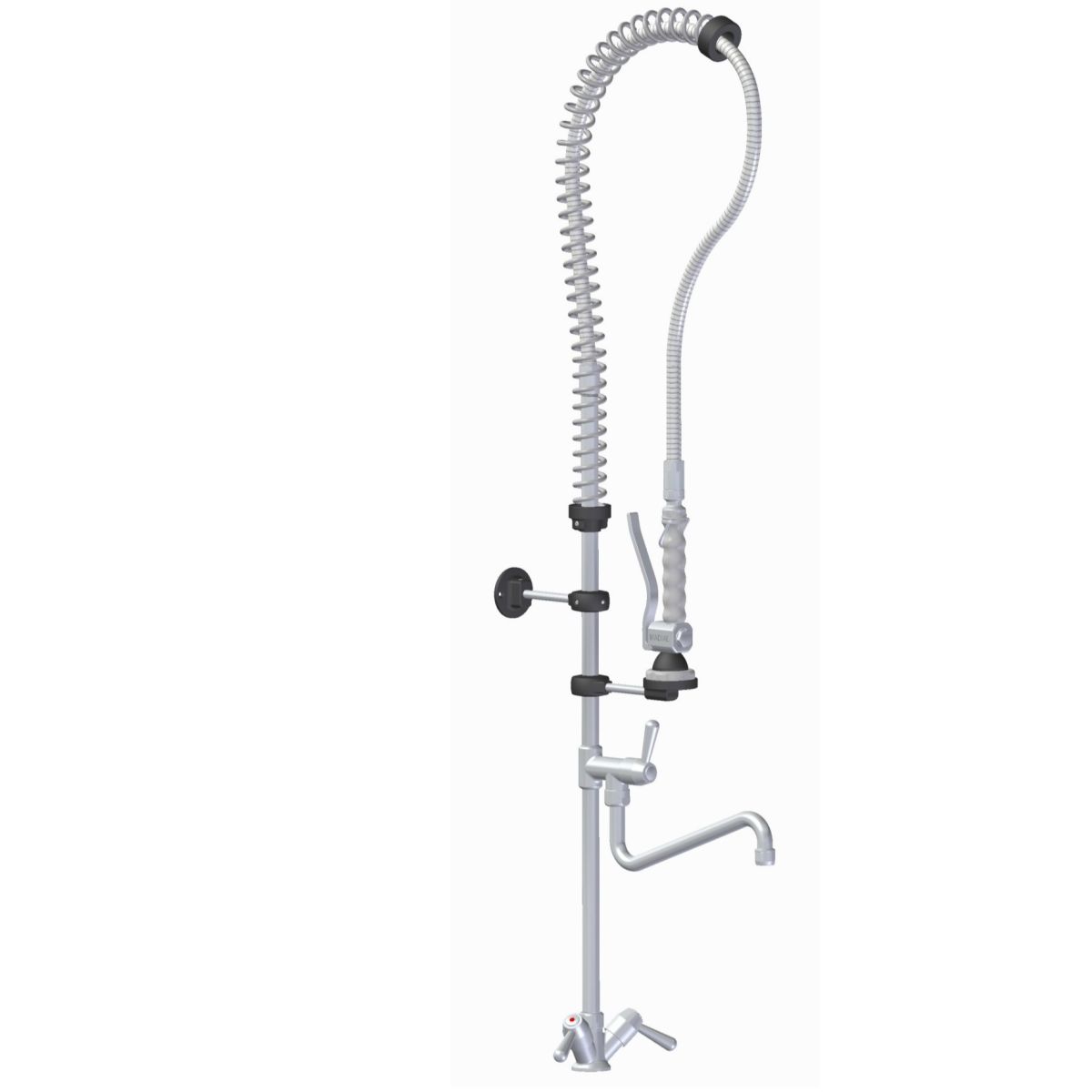 Douchette col de cygne mono trou, mélangeur sur plonge STAR