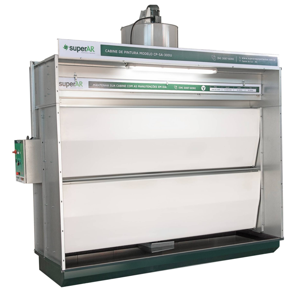 Cabine de Pintura Cortina D'água