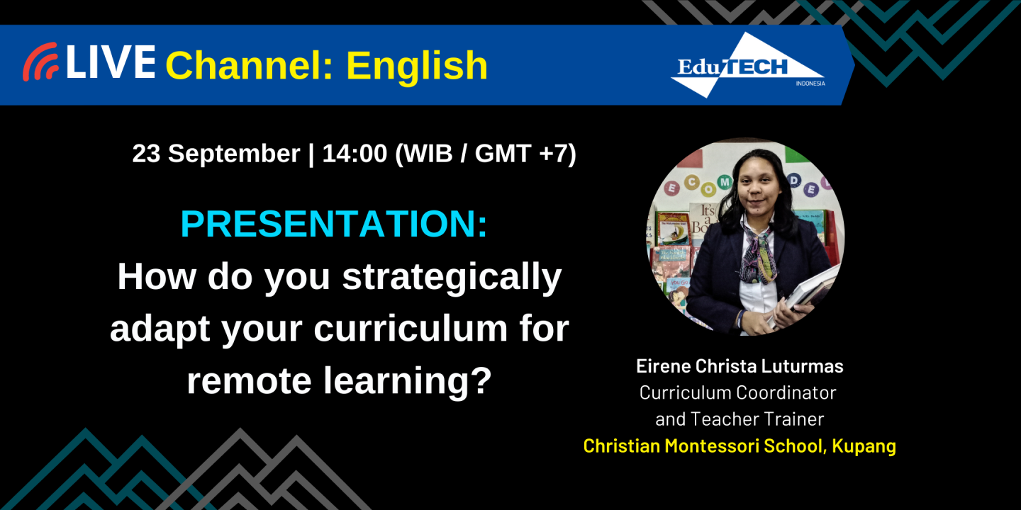 How do you strategically adapt your curriculum for remote learning?