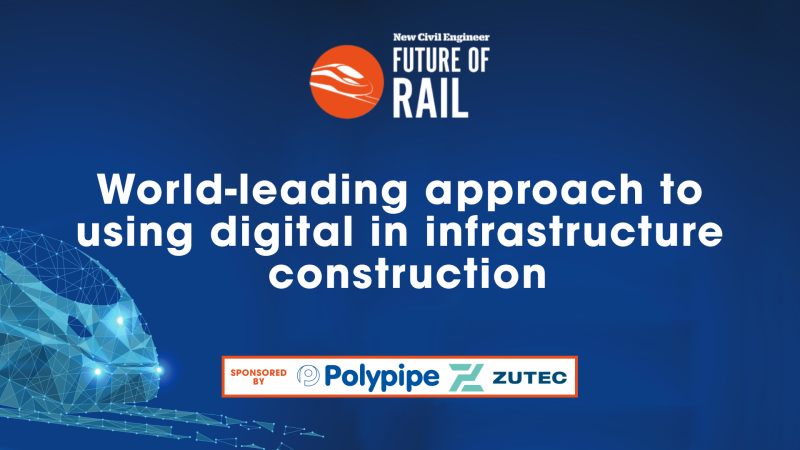 World-leading approach to using digital in infrastructure construction