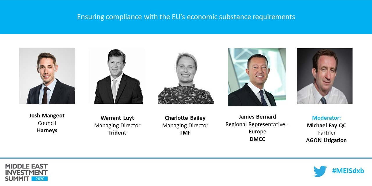 PANEL Ensuring compliance with the EU’s economic substance requirements
