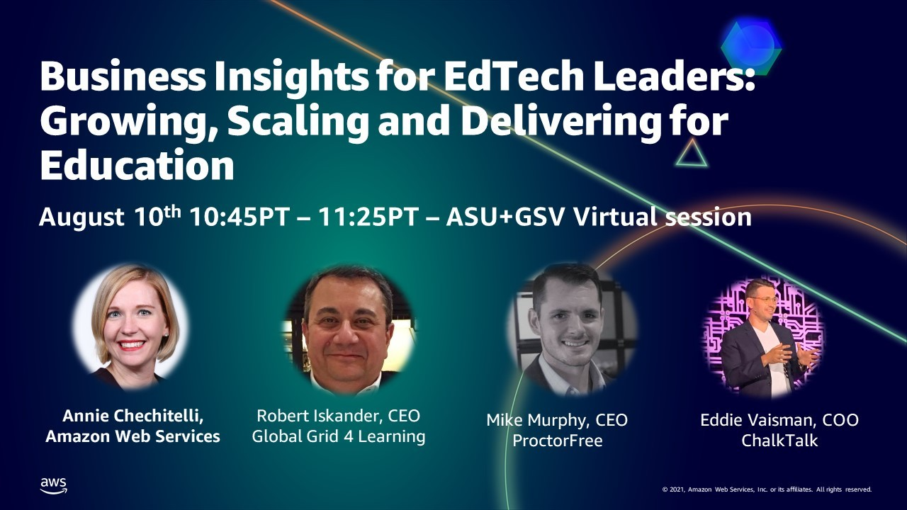 Business Insights for EdTech Leaders: Growing, Scaling and Delivering for Education.