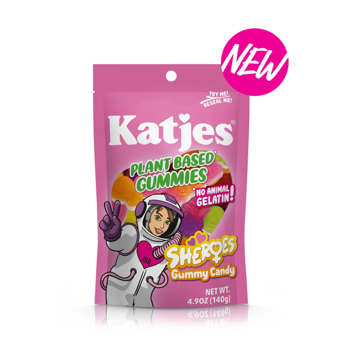 Katjes SHEROES Plant-Based Gummy Candy