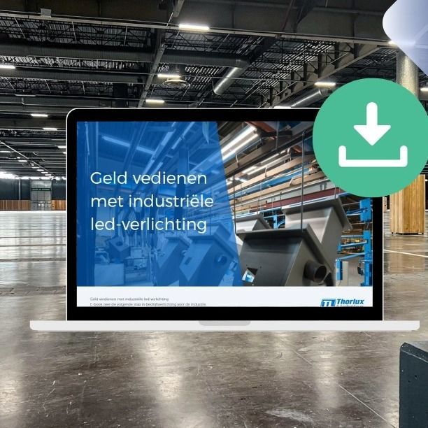 Geld verdienen met industriële led-verlichting