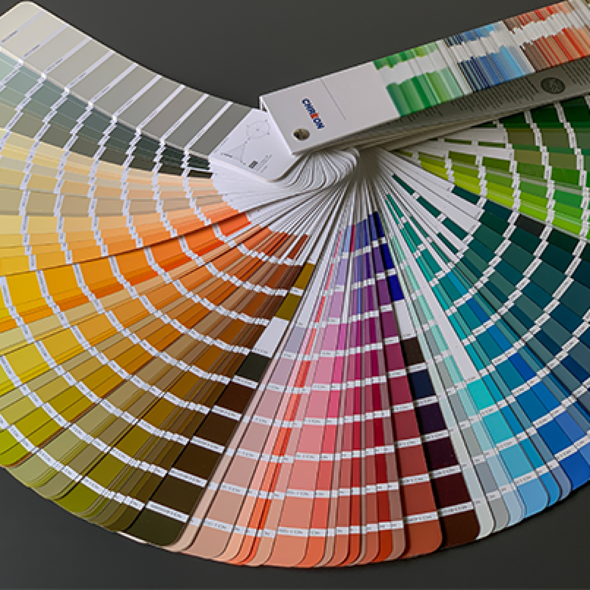 Ferramentas de suporte - Cartelas de cores