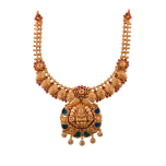 Gold Jewellery-Antique Jewellery-Temple Jewellery-Short Necklace