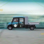 Veicolo elettrico Alkè ATX con range extender a idrogeno