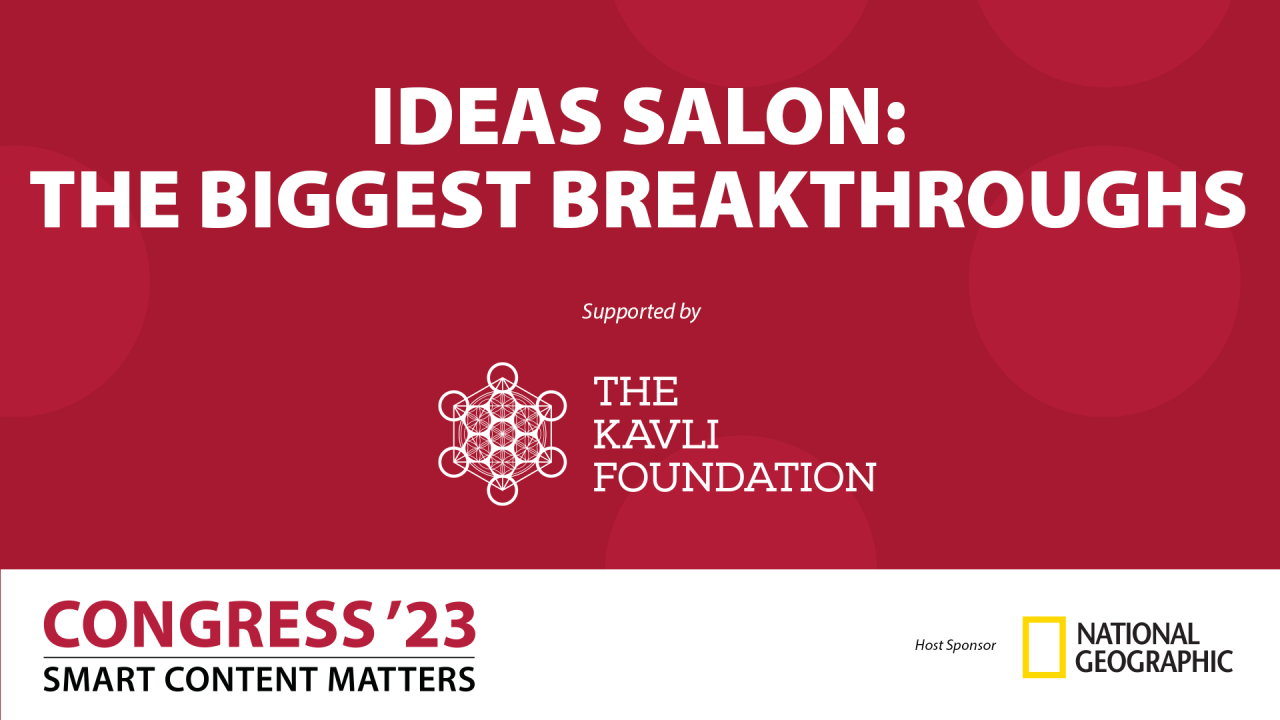 Ideas Salon: The Biggest Breakthroughs