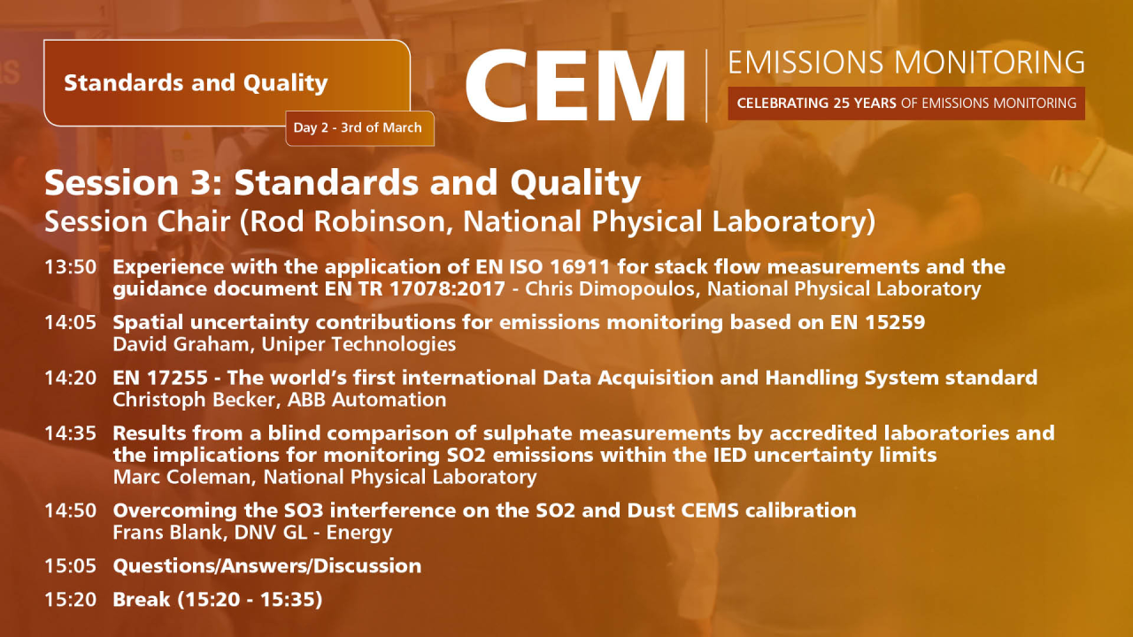 Standards and Quality - Session Two