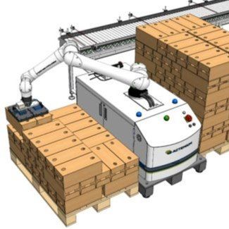 Cobacpal / Le cobot de fin de ligne compact et flexible