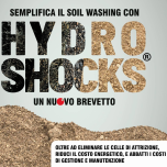 HYDRO-SHOCKS - DISPOSITIVO DI LAVAGGIO E PULIZIA DI MATERIALE INCOERENTE QUALI SABBIE, PIETRISCO, GHIAIA, GHIAINO, O SIMILI