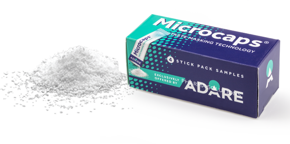 Microcaps(R) Taste Masking Technology