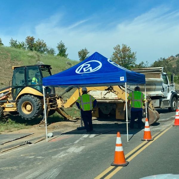 Bedrukte werktent 3x3, 3x4,5, 3x6 of 4x4 meter