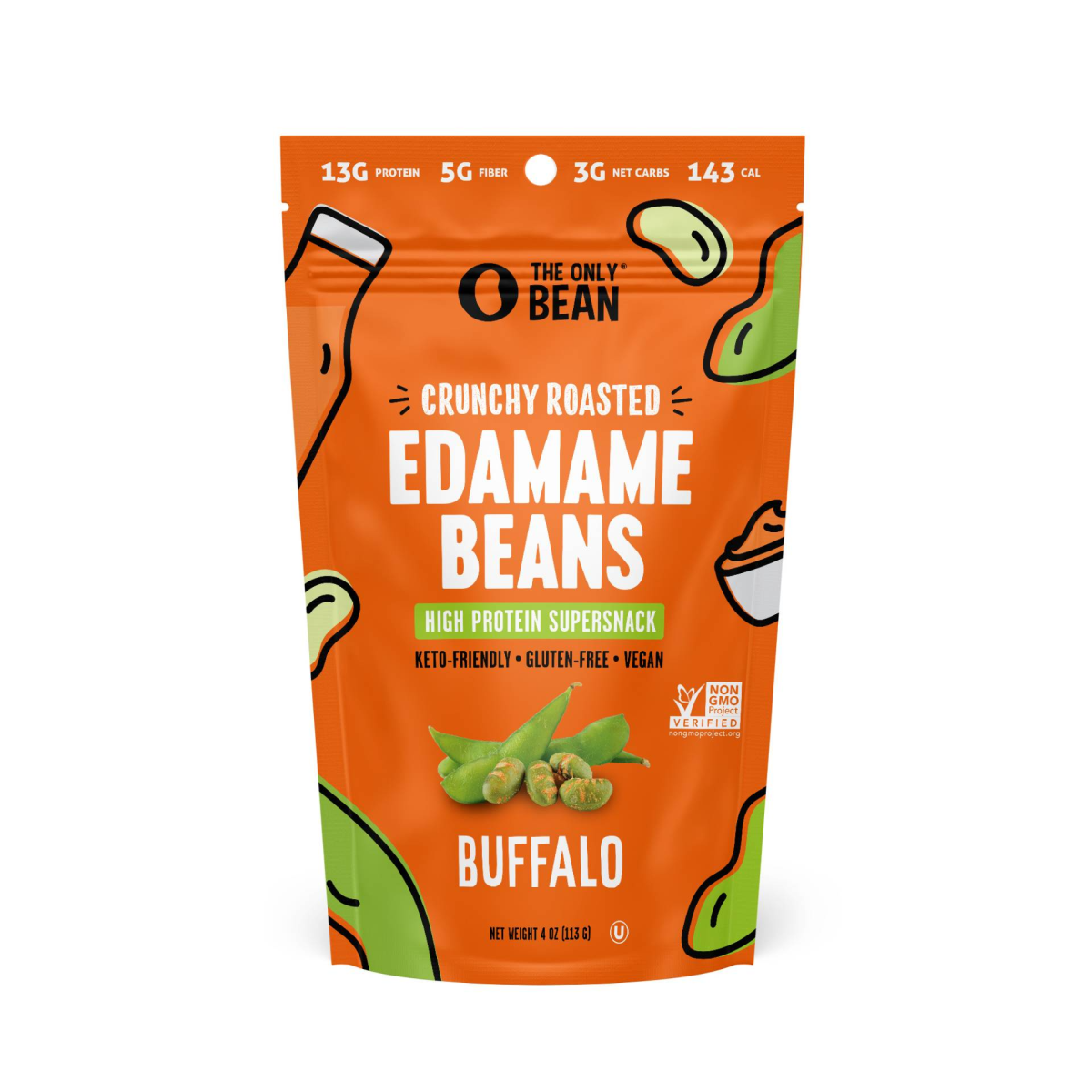 Crunchy Roasted Edamame Beans