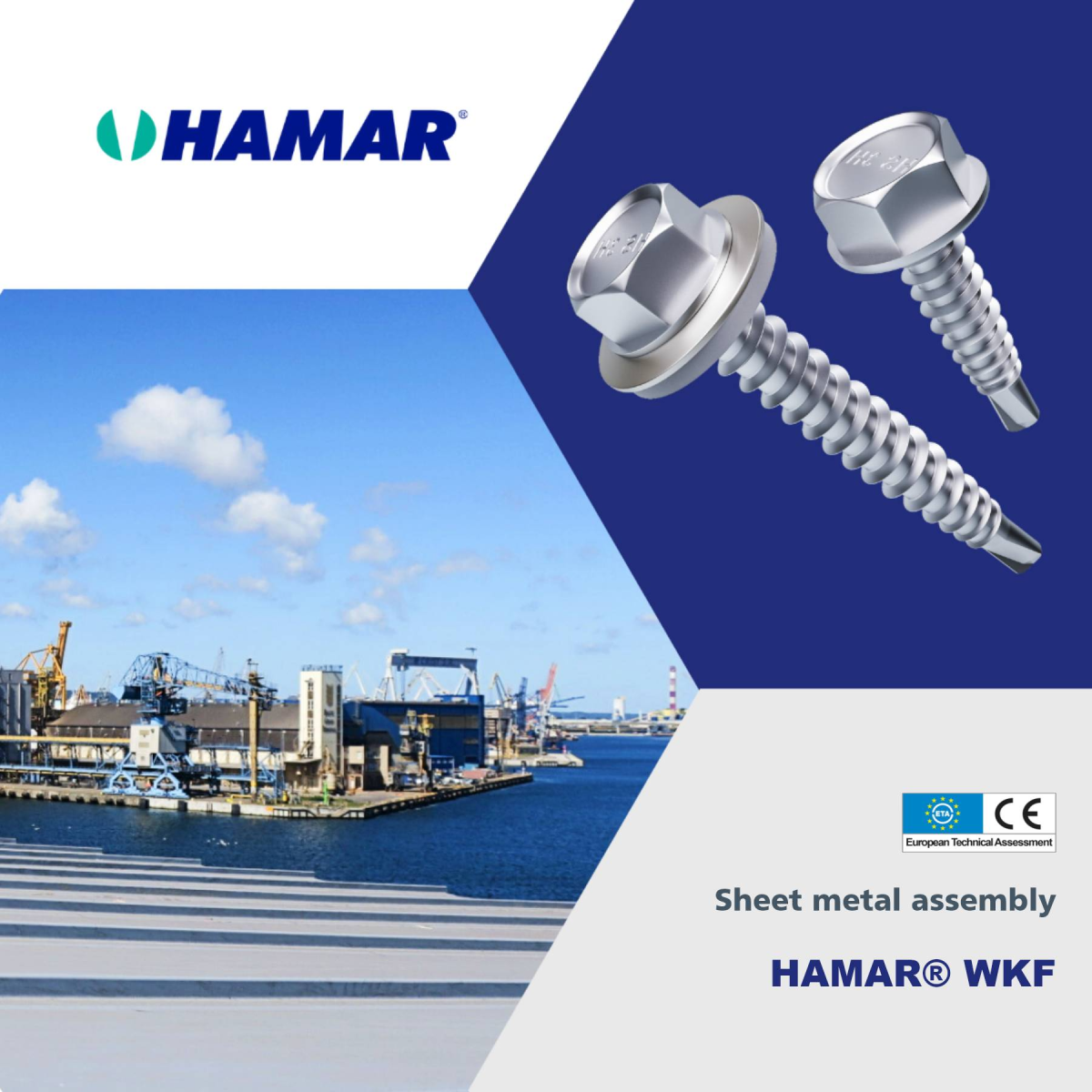 HAMAR® All-stainless self-drilling screws