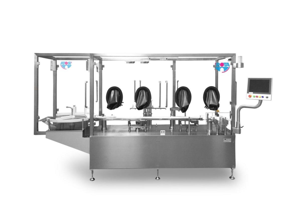 Machines for Closing Vials With Stoppers