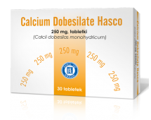Calcium Dobesilate Hasco 500 mg, 250 mg (Calcium dobesilate monohydrate)