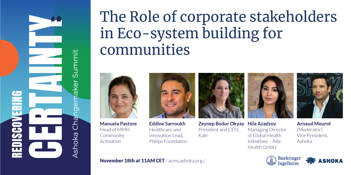 The Role of corporate stakeholders in Eco-system building for communities