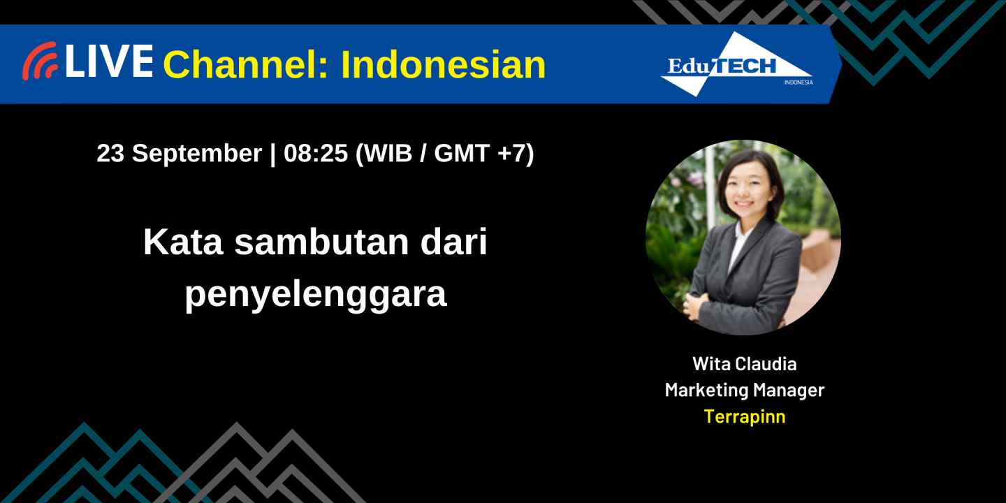 Kata sambutan dari penyelenggara (Opening Remarks by Organiser)