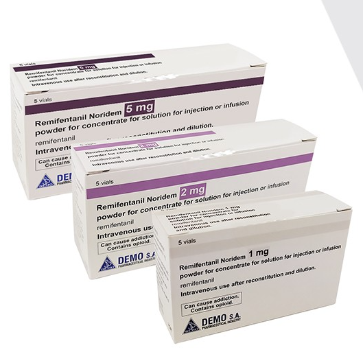 Remifentanil Lyophilized Powder for concentrate for solution for injection or infusion