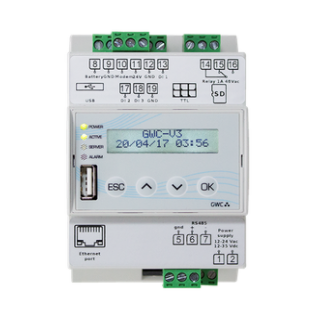 GWC 4DIN-V3 Datalogger industriale per IOT, monitoraggio e telecontrollo