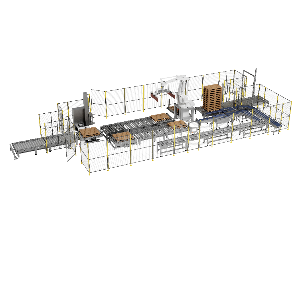 Palletising stations