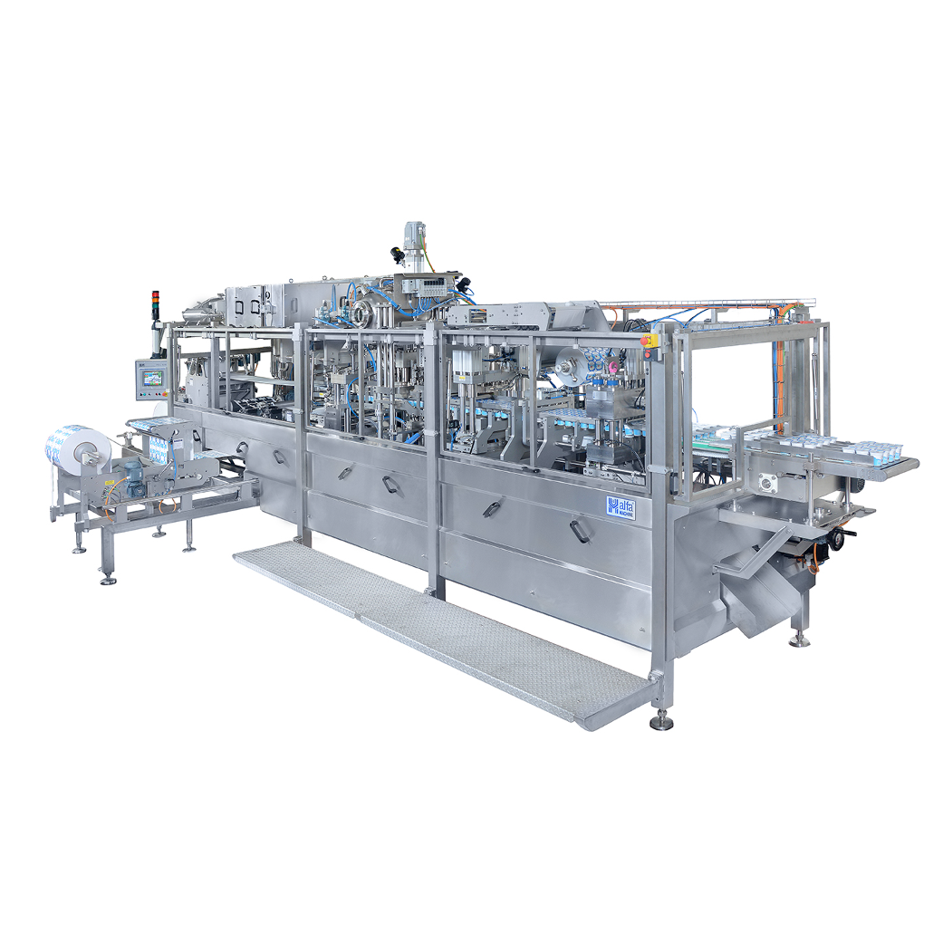Alfa Machine - Form-Fill-Seal machine for easy-snap PP or PET multipack cups production