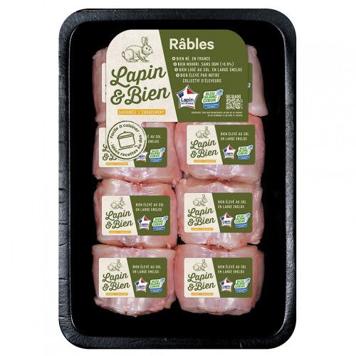 Demi-râbles de lapin Lapin & Bien