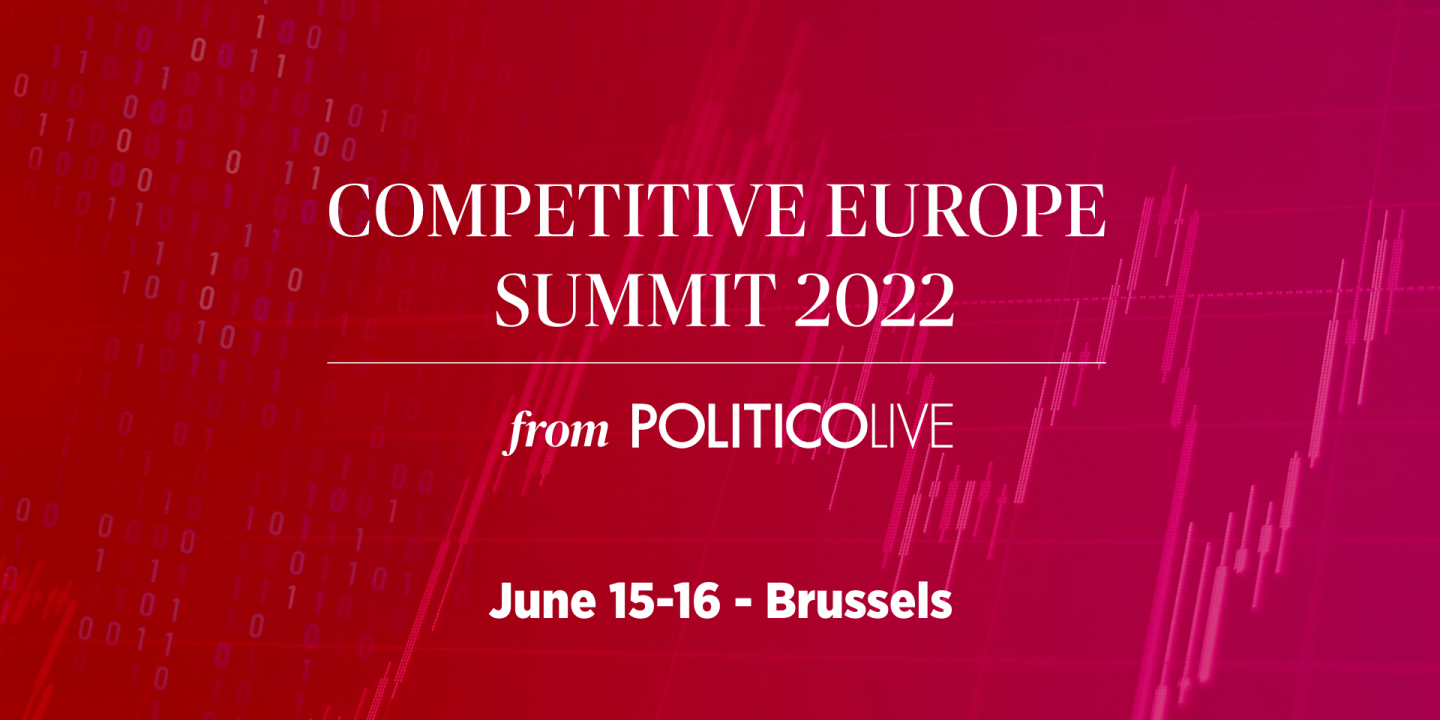 POLITICO Live's Competitive Europe Summit