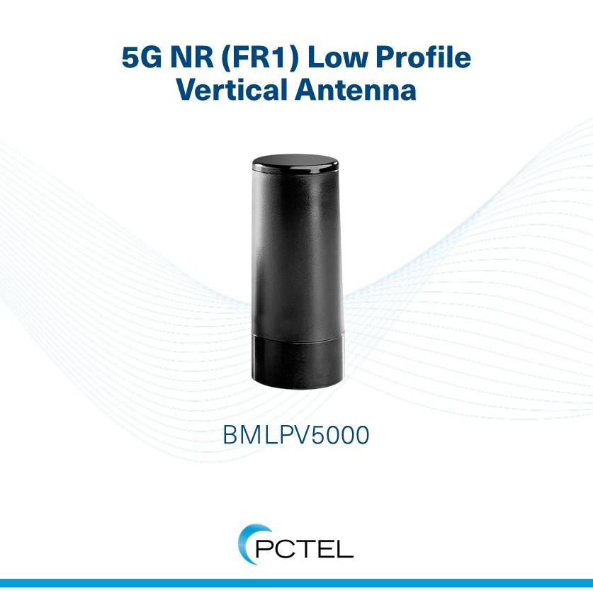 5G NR (FR1) Low Profile Vertical Antenna