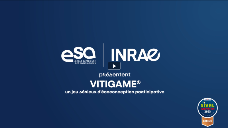 Concours Sival Innovation : L'ESA présente VITIGAME