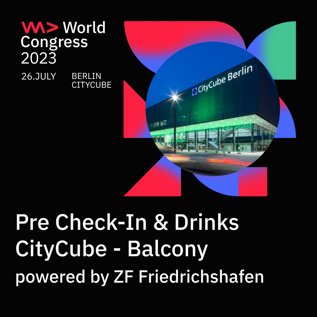 Pre Check-In & Drinks @ CityCube - Balcony - powered by ZF Friedrichshafen