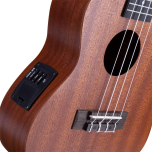 Ukulele Concert 23 Sapele Laminado com Equalizador sem Capa – WINNER