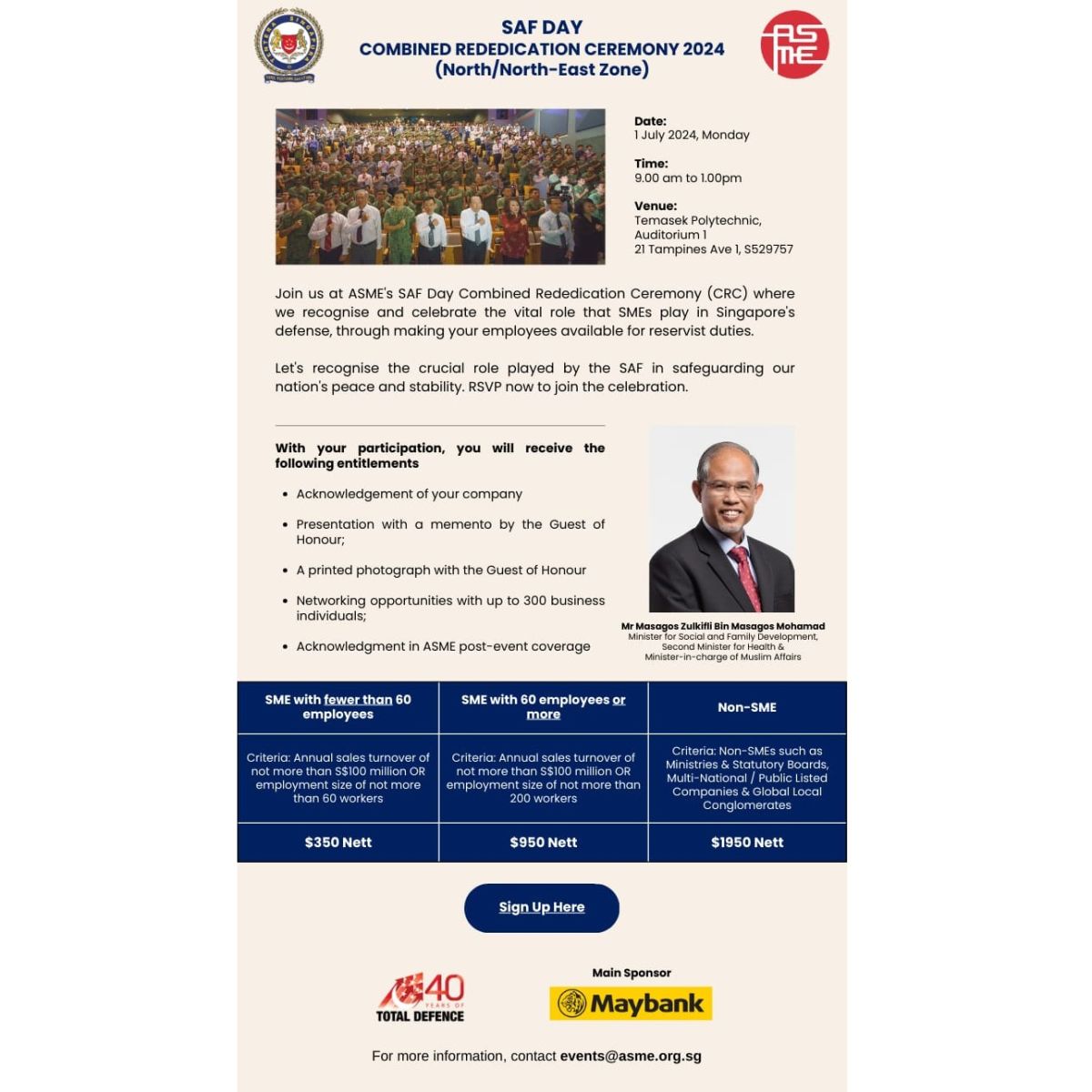 ASME SAF DAY - Combined Rededication Ceremony 2024 (North/North-East Zone)