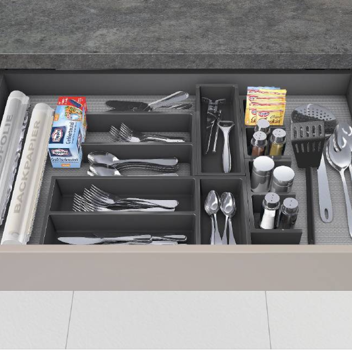 Organizadores para gavetas Connect