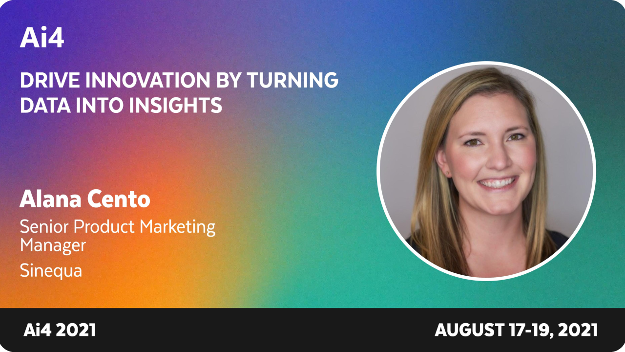Drive Innovation by Turning Data Into Insights