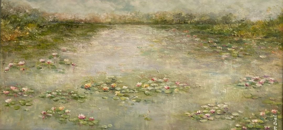 Peace by the lake by Nisha Diyal