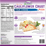 Four Cheese Cauliflower Crust Pizza