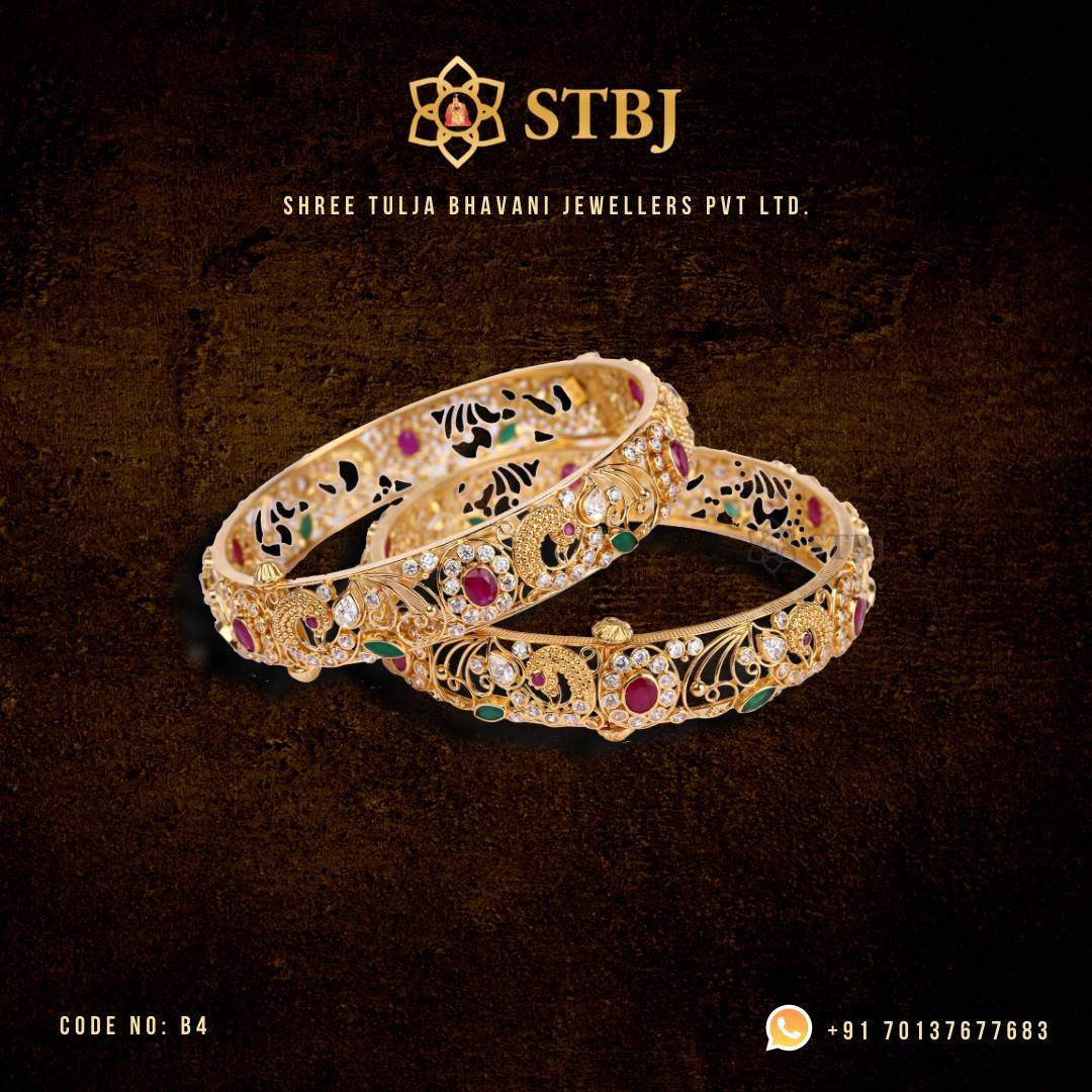 Precious Gem Stones Bangles